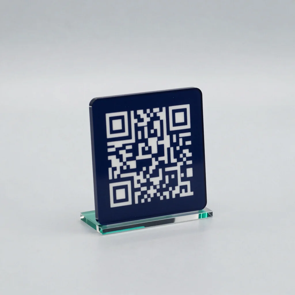 NFC + QR Counter Stand