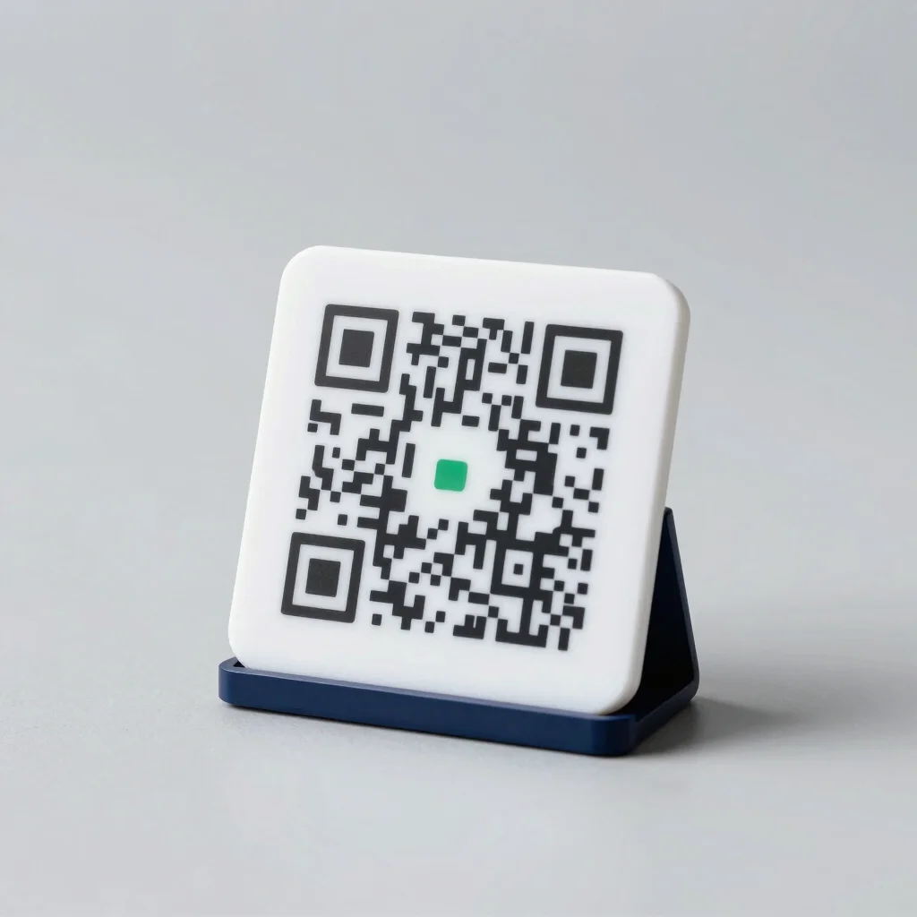 Countertop QR Plaque
